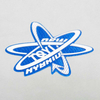 3D Logo Star Silicone Badges Sport Patches Sew On or Iron on Badges for Garments Sportswear