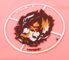 3D Multi-colour Round Sports Rubber Silicone Iron-on Patches Heat Transfer for Sportswear Teamwear Uniform Caps Bags