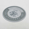 3D Silver Badges TPU Patches Embossed High Frequency for Sportswear Garments Uniforms