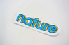 Small Logo Nature Letter Alphabet Embroidery Patches for Caps Hats Bags Garments Decoration