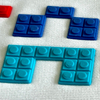 3D Color Letters Moulding Silicone Patches Heat Transfer Logo Patches for Fashion Brands Kids Garments Caps Bags