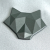 3D Silver Silicone Heat Transfer Patches Club Iron-on Patches for Sportswear Teamwear Uniform