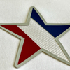 3D Star-shaped Multicolor Sew On Iron Patches for Garments