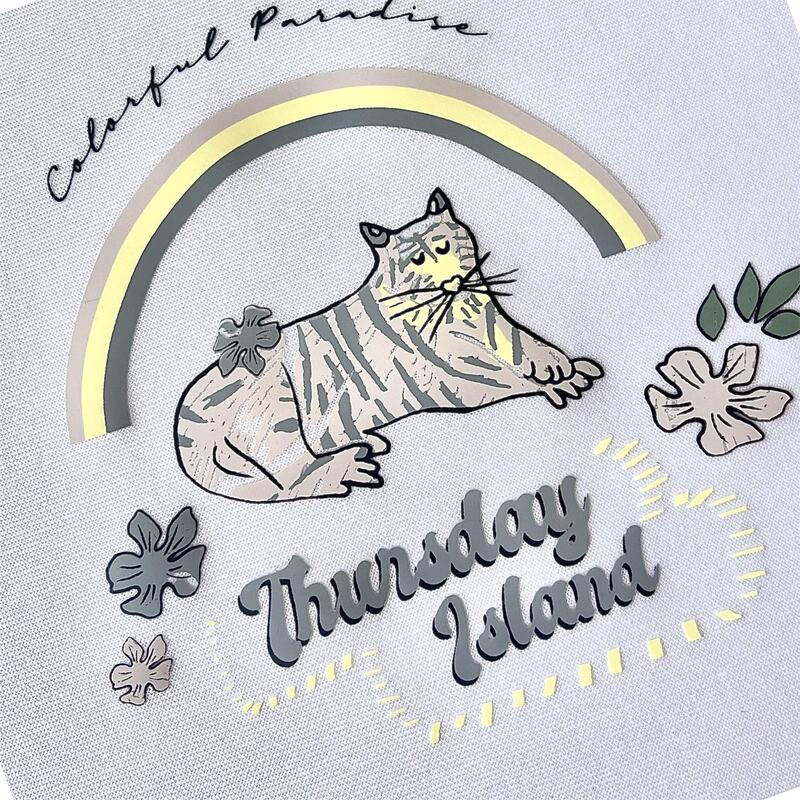 Cat Themed And Rainbow Silicone Sew Iron Patches for Apparel