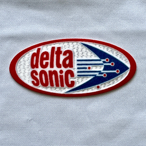 Oval Team Logo Flock And Tatami Patches for Custom Sneakers