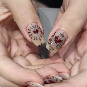 Bespoke Vivid-colored Fashionable Top-tier Temporary Nail Stickers​
