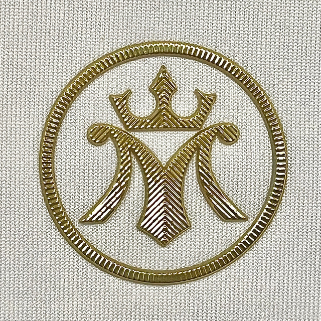 Customization Metallic Golden Textured Iron-on TPU Patches 