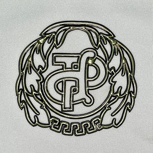 3D Metallic Raised Iron-on TPU Patch for Baseball Cap Logo