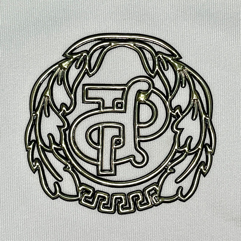 3D Metallic Raised Iron-on TPU Patch for Baseball Cap Logo