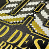 Golden Metallic Luxurious Heat Transfer