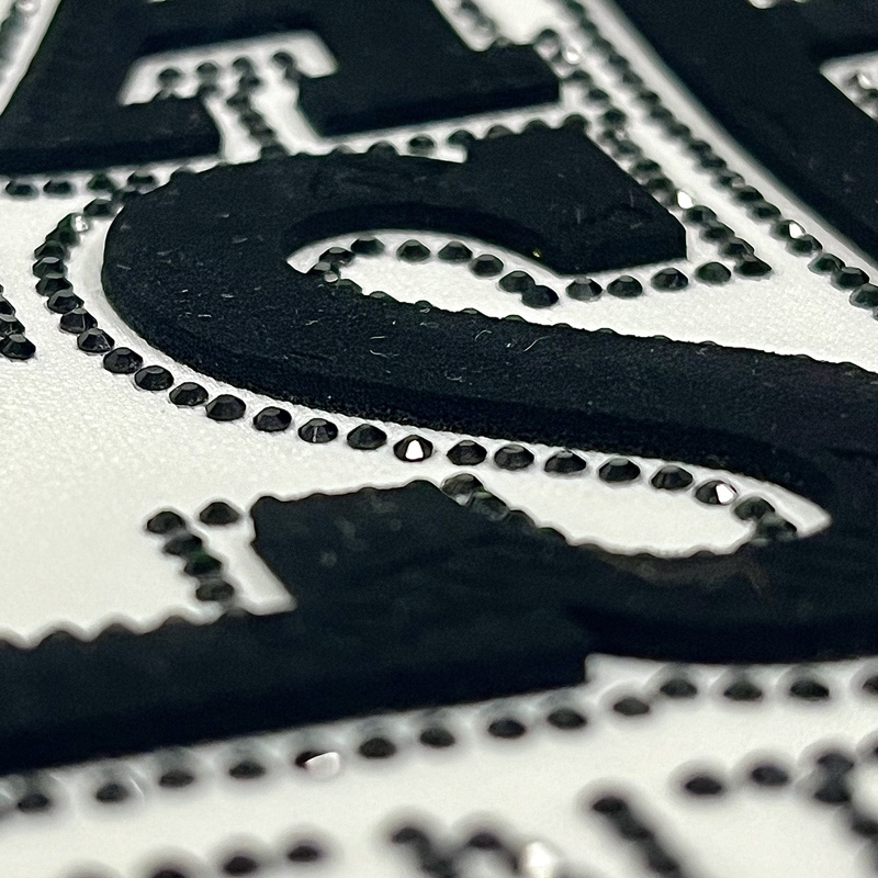 3D Custom High-density Letters Heat Transfer for Fashionwear 