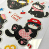 3D In-stock Customizable Adorable Cartoon Caviar Stickers for Handicrafts Decoration