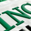 3D Raised Letters Moulding Silicone Patches Heat Transfer for Garments Sweatshirt Hoodie 