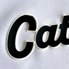 3D Black And White Lettering Silicone Sew On Iron Patches for Garments