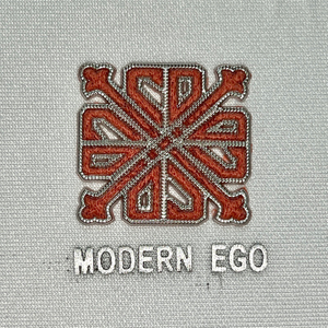 Ornate Snowflake-patterned Iron-on Badge