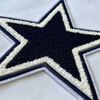 Dallas Cowboys Star Embroidered Emblem Team Patch 