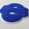 Blue Creative Unique Design Logo Embroidery Patch for Children's Sweatshirt Combination