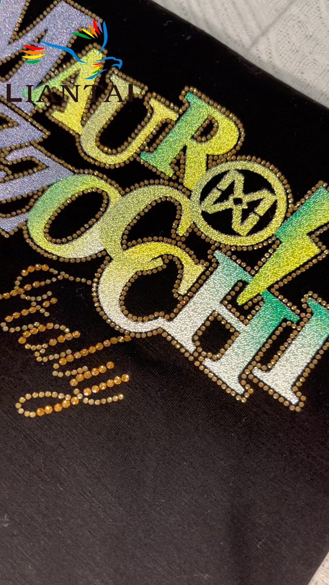 Caviar & Rhinestone Transfer