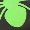 Spider Insect Pattern Glow In-the-dark Heat Transfers for Backpack Decoration