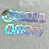 Holographic Finish Logo Laser Heat Transfer For Home Textiles