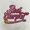 Glitter Heat Transfer TPU Patch for T-shirt Logo
