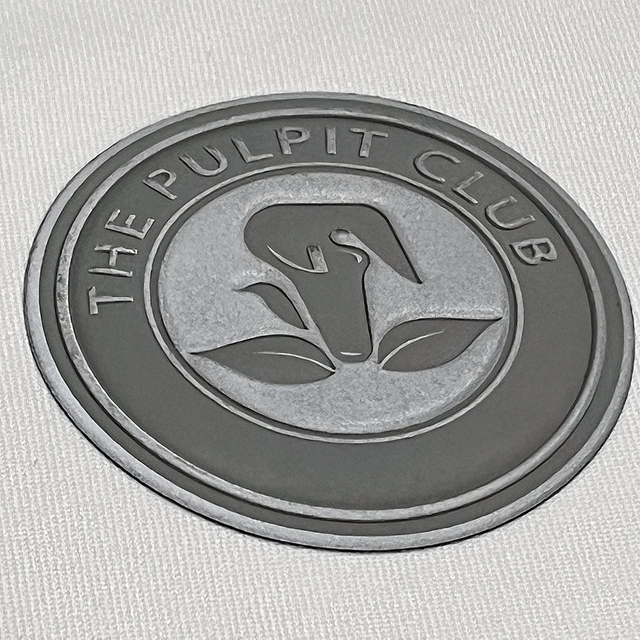 3D Reflective Raised Silver Iron-on TPU Patch for Soccer Uniform Matching