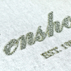 Heat Caviar Pattern Letter Logos Iron-On Stickers for Trendy Clothing Design