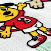  Cartoon Multi-layer Flock with Glitter Heat Transfer Labels