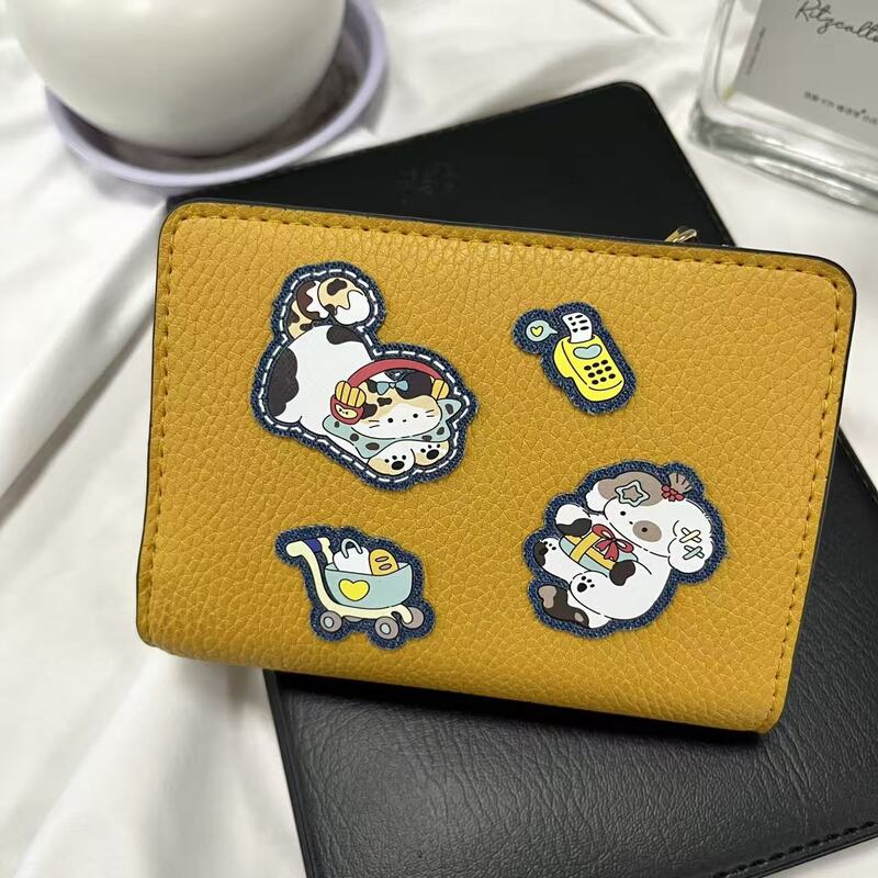 In-stock DIY Iron-on and Stick-on Demin Cartoon Sticker