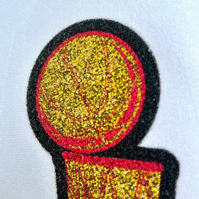 Miami Heat Champions Logo Iron On Caviar Patches