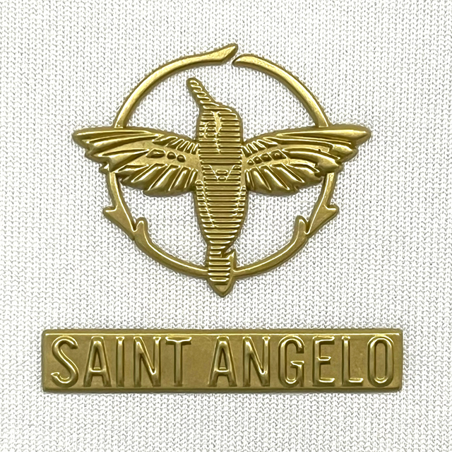 Metallic Golden Texured Iron-on Patches 