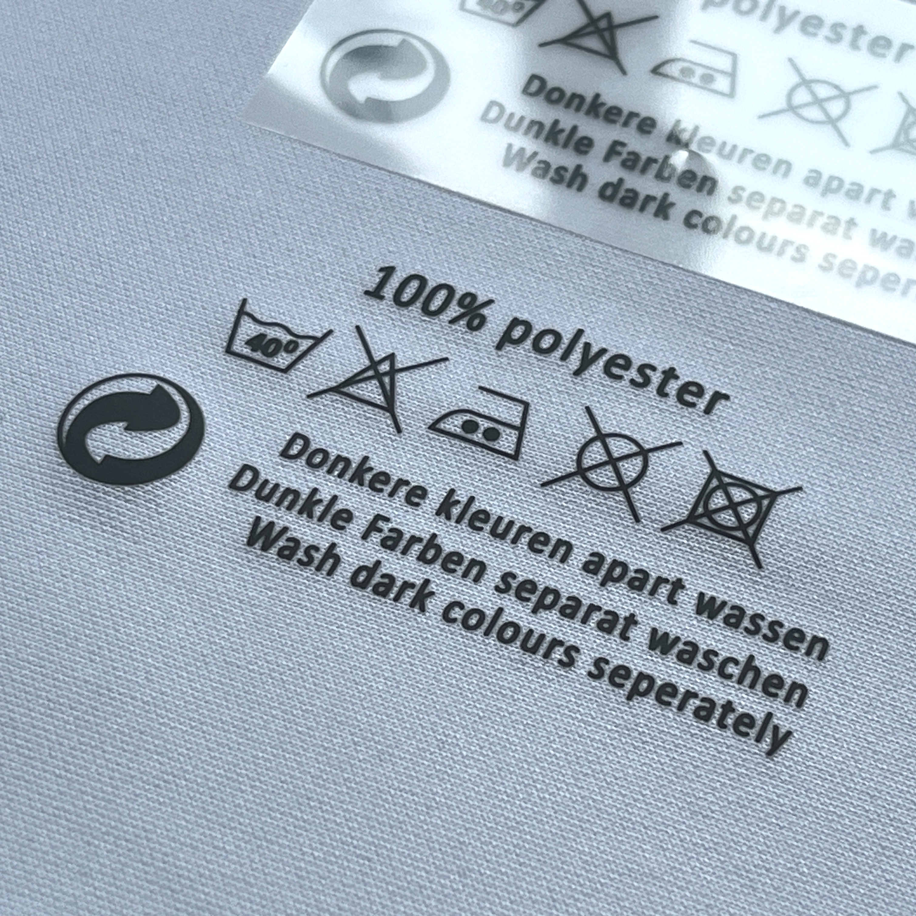 Washing Cloth Label 