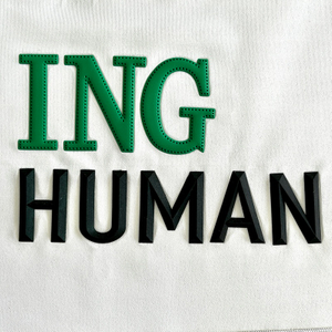 3D Raised Letters Moulding Silicone Patches Heat Transfer for Garments Sweatshirt Hoodie 