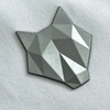 3D Silver Silicone Heat Transfer Patches Club Iron-on Patches for Sportswear Teamwear Uniform