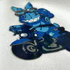 Blue Animal Rubber Silicone Iron-on Patches Club Badges for Children's Teamwear Uniform Caps