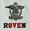 Metallic Eagle-themed Iron-on Badge