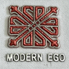 Ornate Snowflake-patterned Iron-on Badge