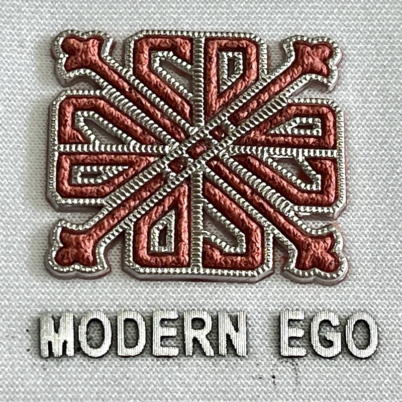 Ornate Snowflake-patterned Iron-on Badge