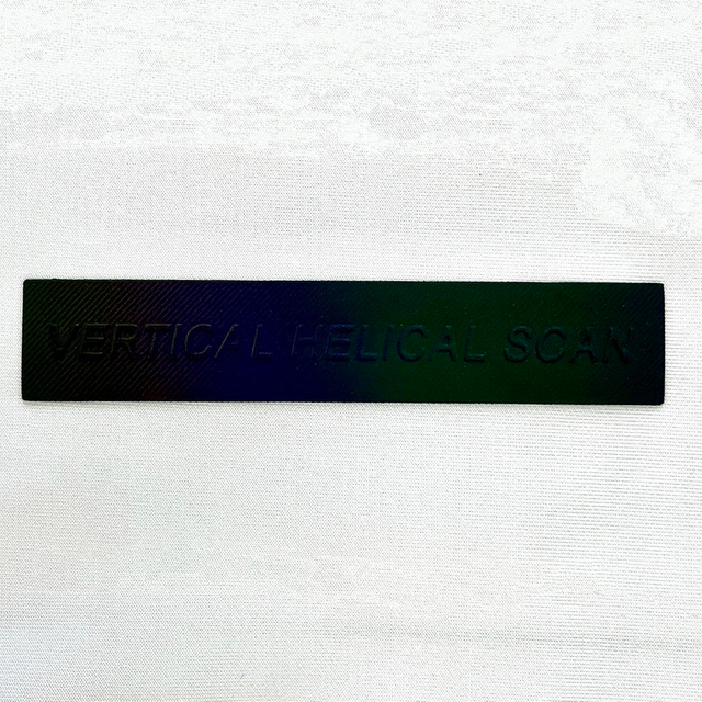 Colorful Reflective Matte Embossed TPU Patch