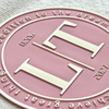 3D White Symbol Rubber Silicone Patches with Raised Letters Iron-on Sports Badges for Sportswear Teamwear Uniform