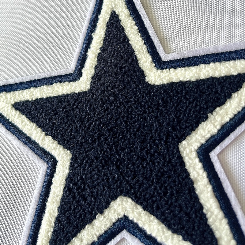 Dallas Cowboys Star Embroidered Emblem Team Patch 