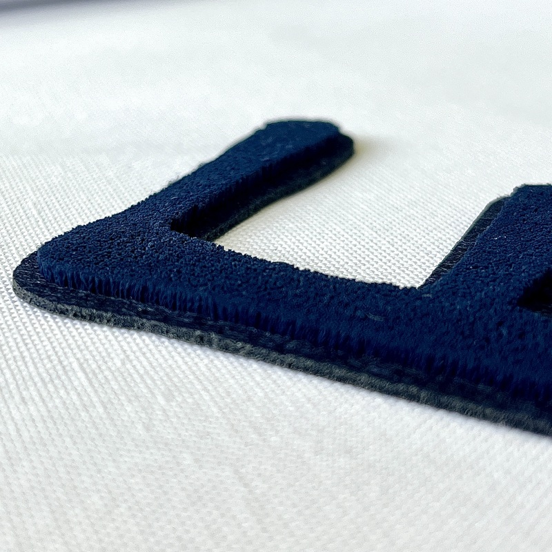 Letter Design Embroidery Patch for T-shirt Combination