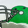 Green Pattern Design Embroidery Patch for Baseball Cap Logo