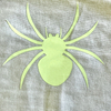 Spider Insect Pattern Glow In-the-dark Heat Transfers for Backpack Decoration