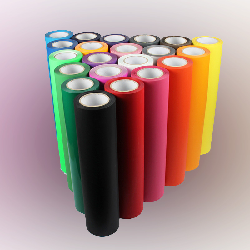 Matte Colour PU Material Heat Transfer Vinyl Rolls