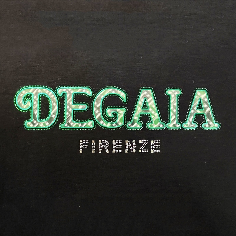 Green High Density Iron-on Letters