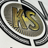 Golden Metallic High Density Letter Heat Transfer