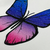 Shiny Glitter Butterfly with Gradient Colour Heat Transfer