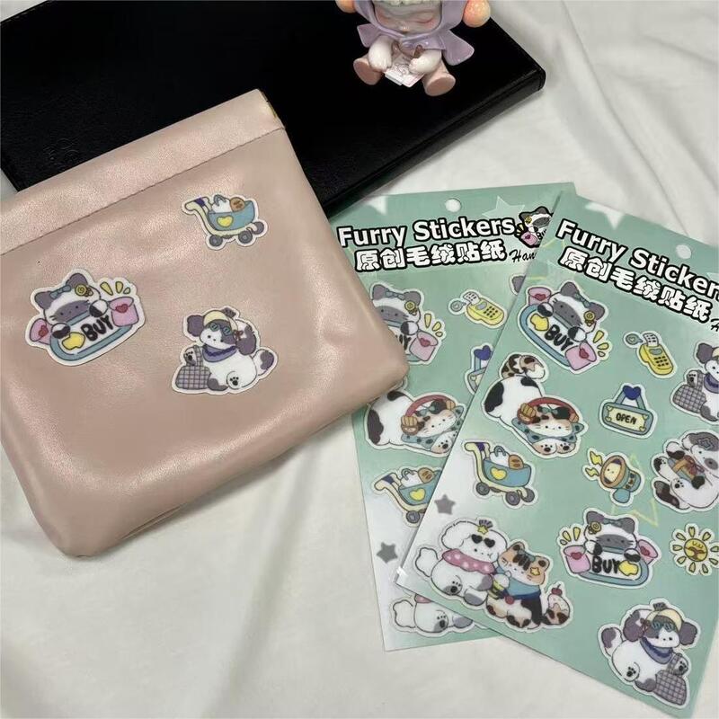 Customised DIY Stick-on Decorative Furry Stickers