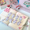 Customised Cartoon Bunnies Furry Stickers for Journal Handicrafts